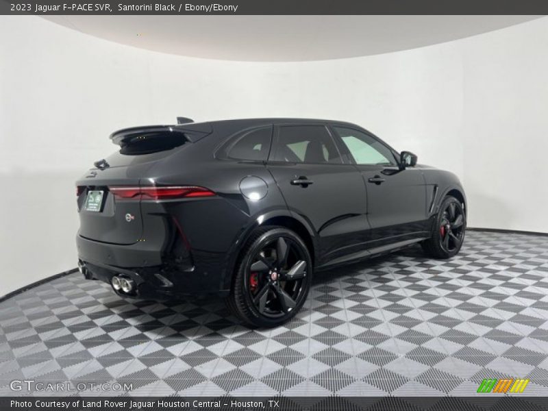 Santorini Black / Ebony/Ebony 2023 Jaguar F-PACE SVR