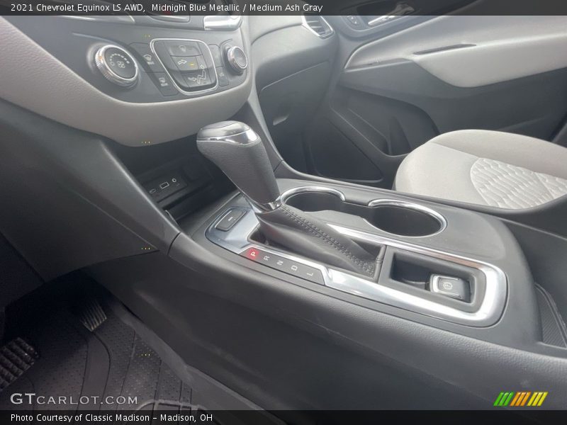 Midnight Blue Metallic / Medium Ash Gray 2021 Chevrolet Equinox LS AWD