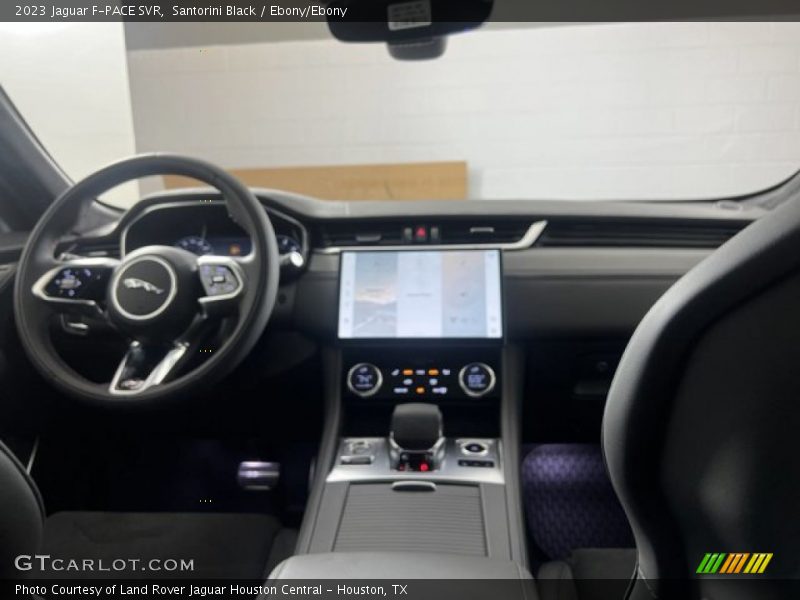 Santorini Black / Ebony/Ebony 2023 Jaguar F-PACE SVR