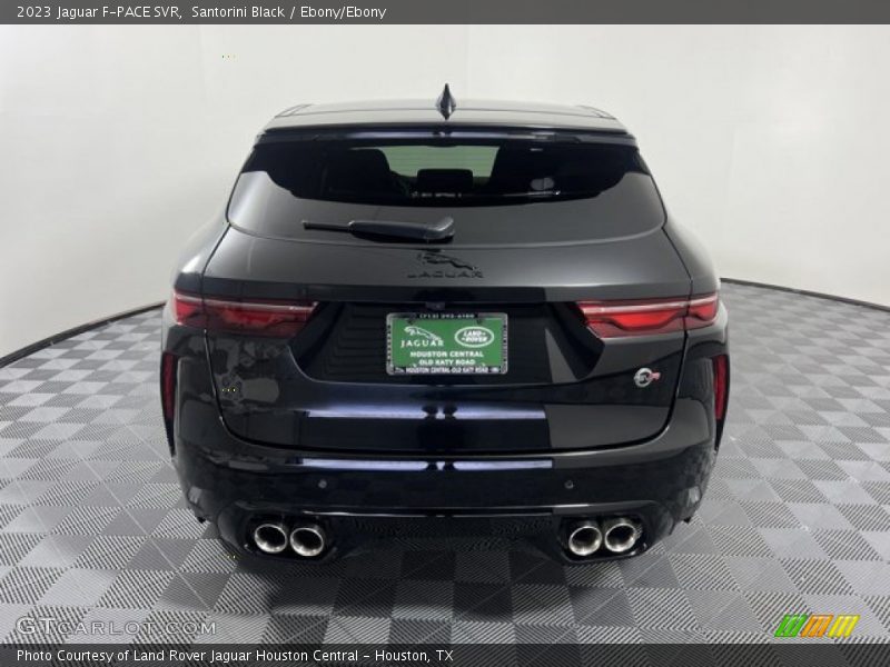 Santorini Black / Ebony/Ebony 2023 Jaguar F-PACE SVR