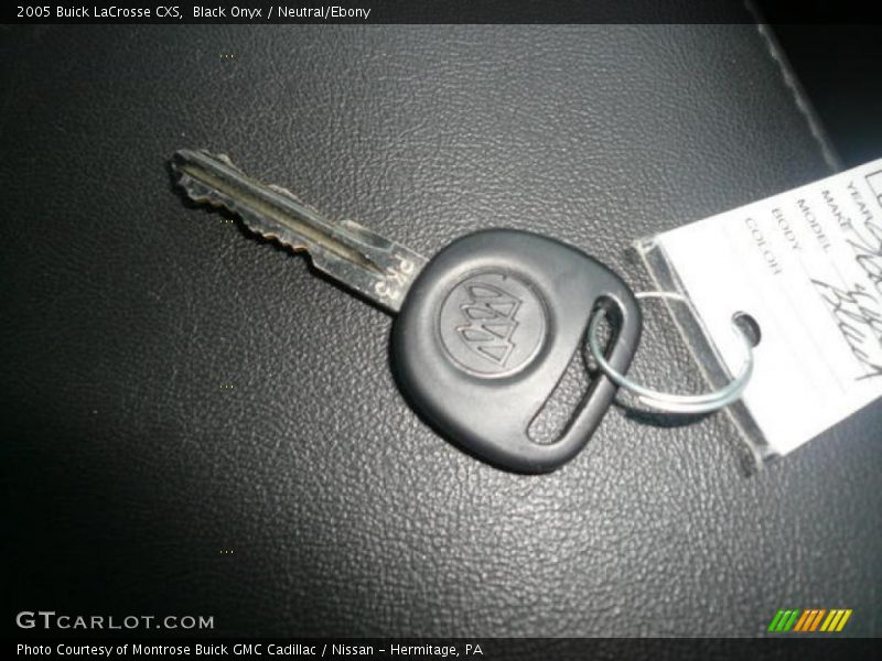 Black Onyx / Neutral/Ebony 2005 Buick LaCrosse CXS