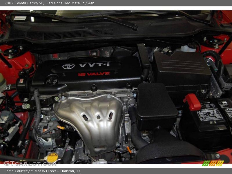 Barcelona Red Metallic / Ash 2007 Toyota Camry SE