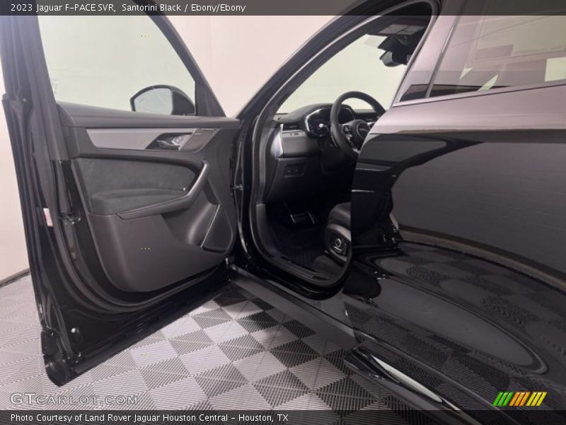 Santorini Black / Ebony/Ebony 2023 Jaguar F-PACE SVR