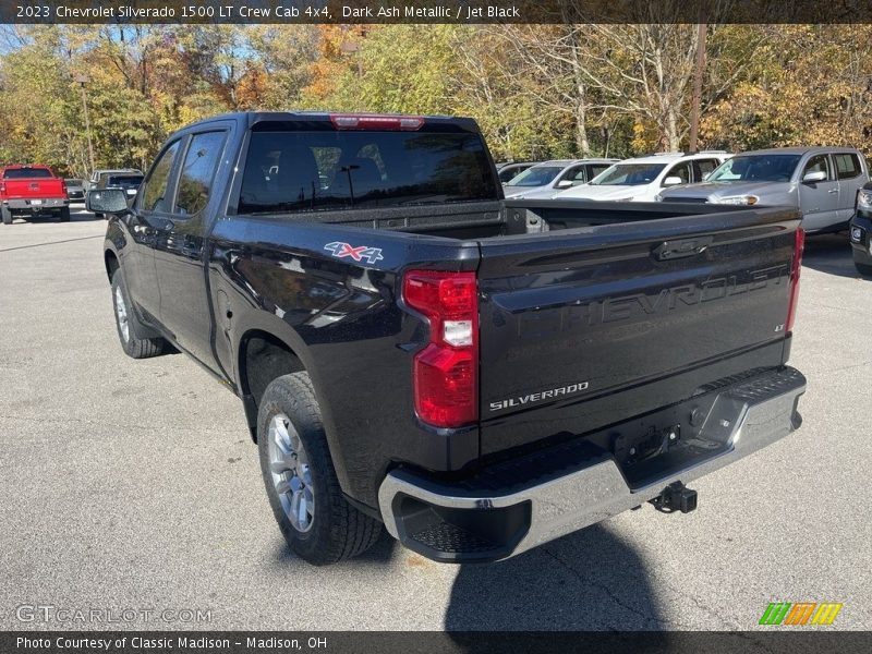 Dark Ash Metallic / Jet Black 2023 Chevrolet Silverado 1500 LT Crew Cab 4x4