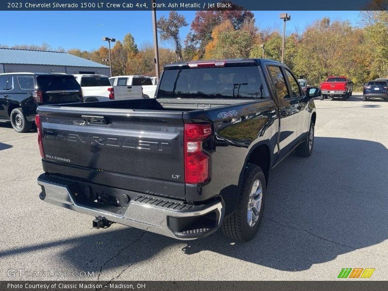 Dark Ash Metallic / Jet Black 2023 Chevrolet Silverado 1500 LT Crew Cab 4x4
