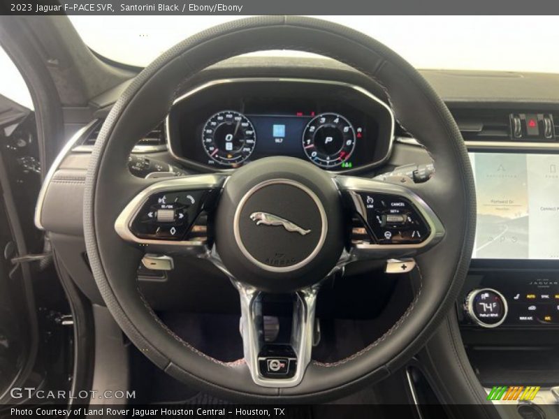  2023 F-PACE SVR Steering Wheel