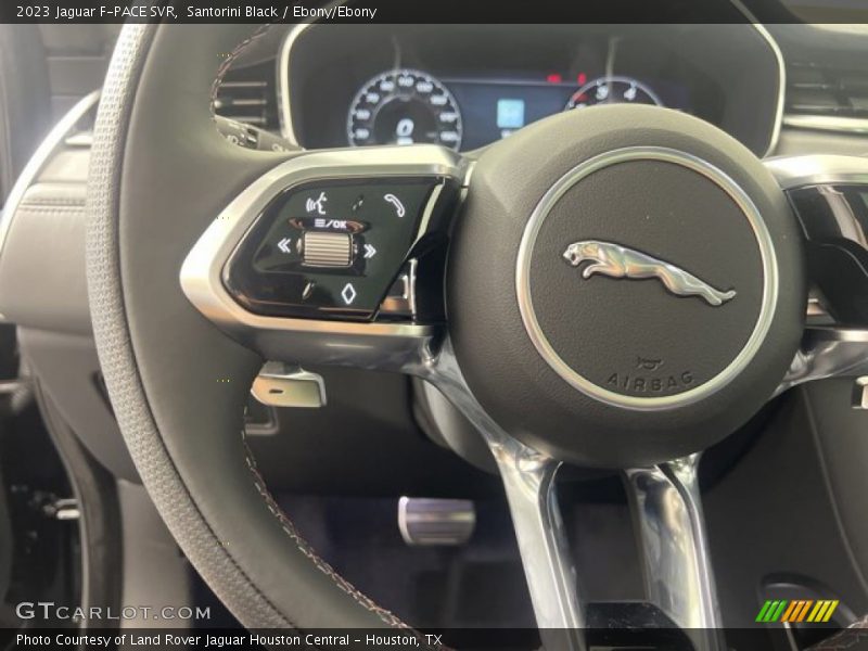  2023 F-PACE SVR Steering Wheel