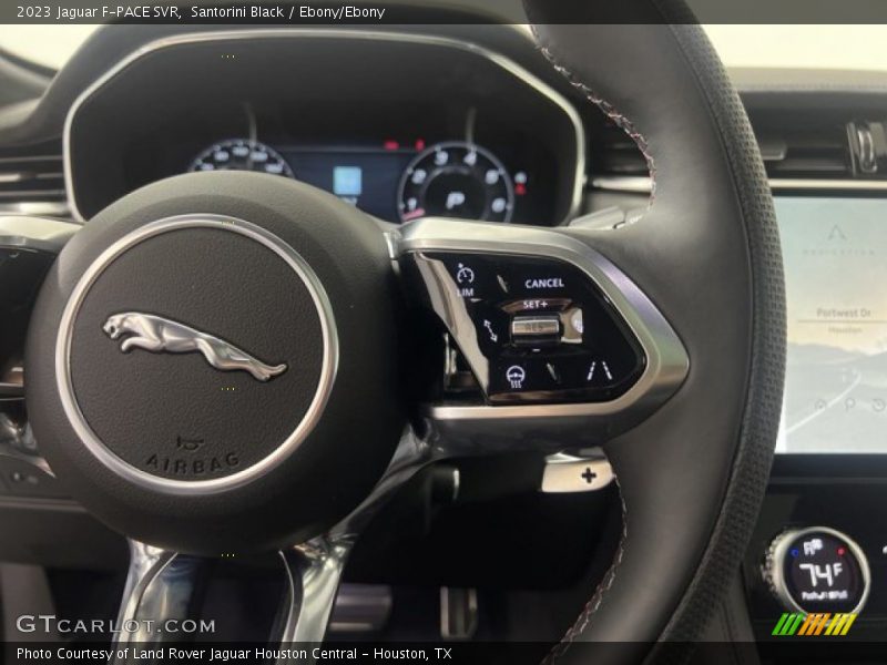  2023 F-PACE SVR Steering Wheel