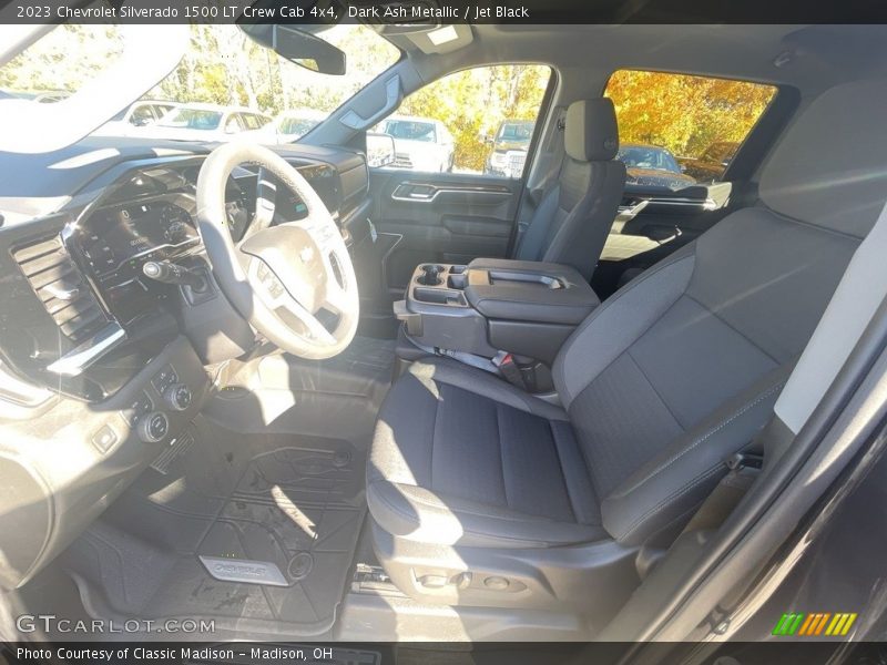 Dark Ash Metallic / Jet Black 2023 Chevrolet Silverado 1500 LT Crew Cab 4x4