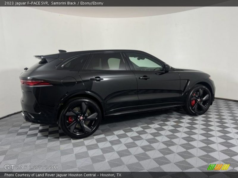 Santorini Black / Ebony/Ebony 2023 Jaguar F-PACE SVR