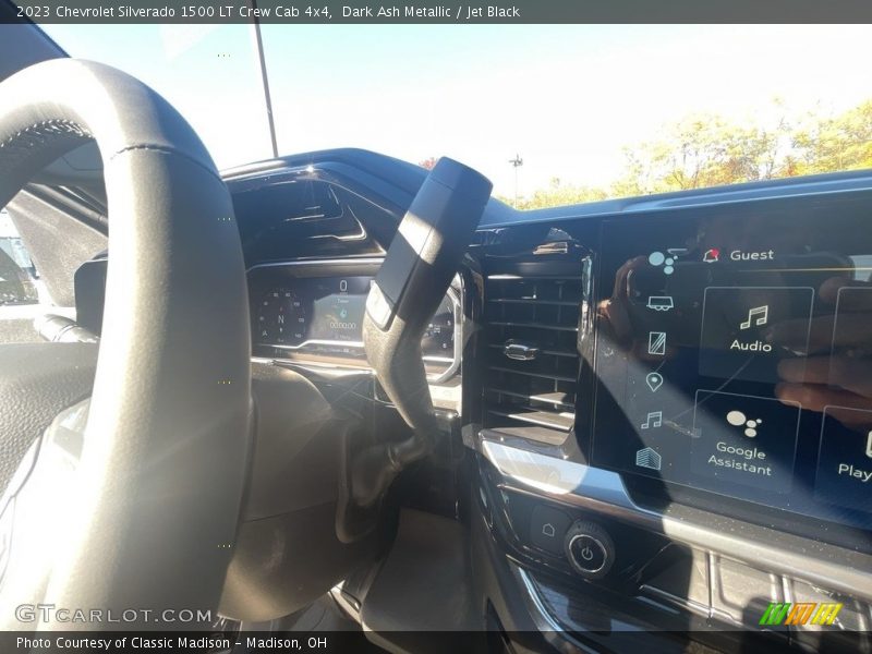 Dark Ash Metallic / Jet Black 2023 Chevrolet Silverado 1500 LT Crew Cab 4x4