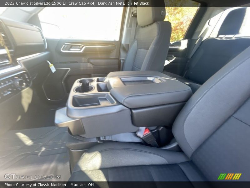 Dark Ash Metallic / Jet Black 2023 Chevrolet Silverado 1500 LT Crew Cab 4x4