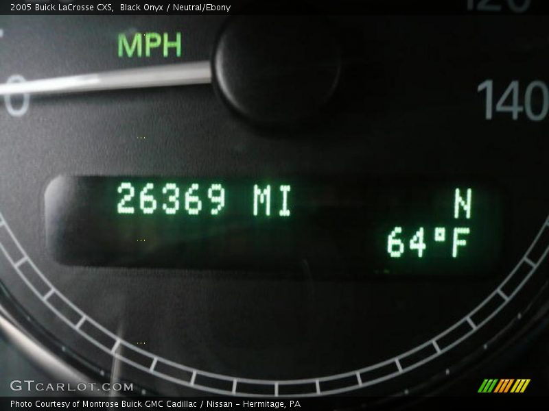 Black Onyx / Neutral/Ebony 2005 Buick LaCrosse CXS
