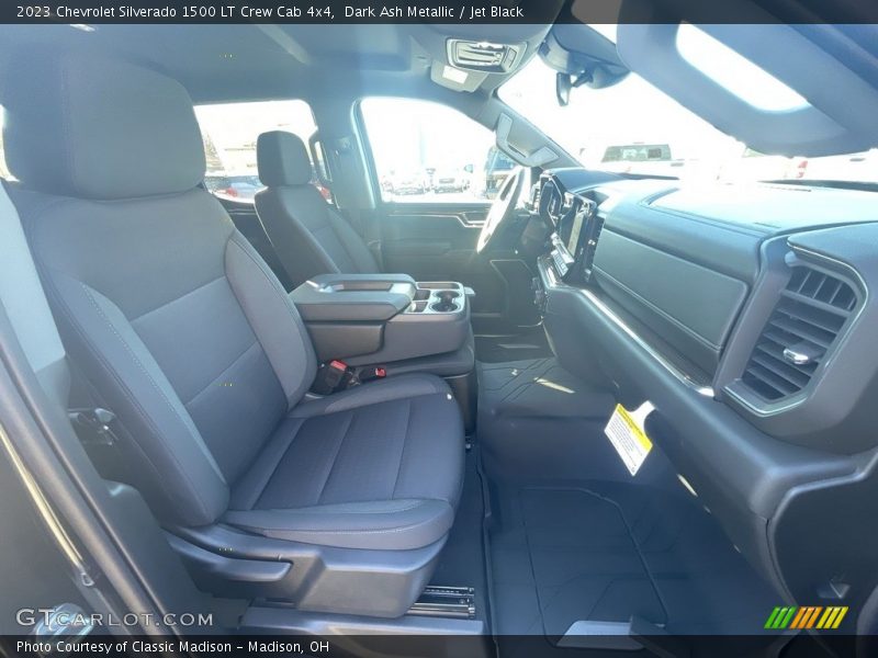 Dark Ash Metallic / Jet Black 2023 Chevrolet Silverado 1500 LT Crew Cab 4x4