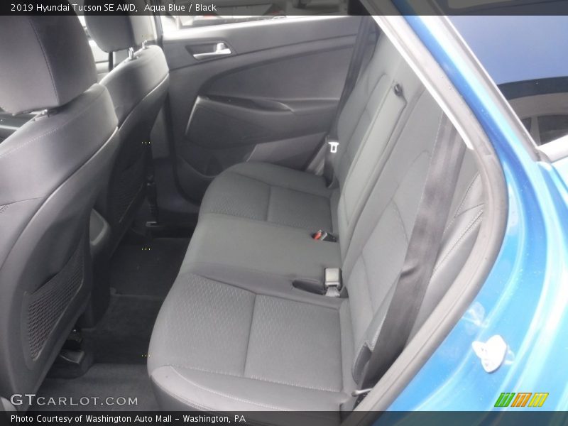 Aqua Blue / Black 2019 Hyundai Tucson SE AWD