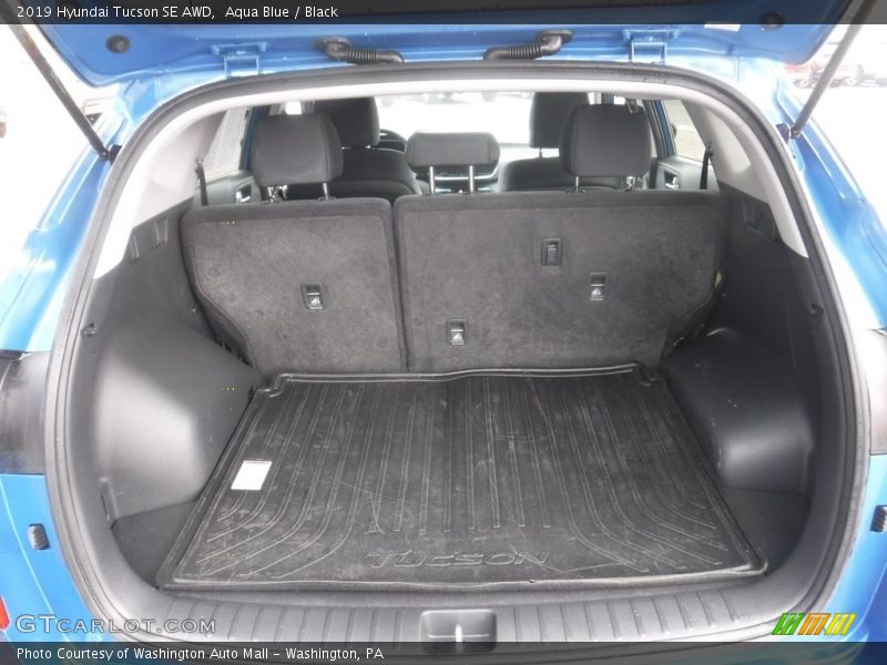 Aqua Blue / Black 2019 Hyundai Tucson SE AWD