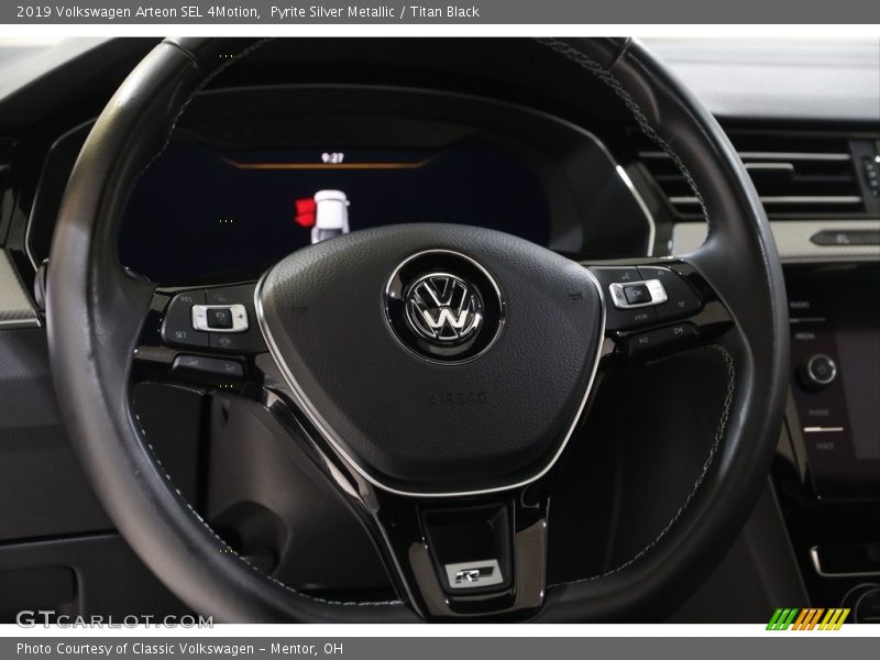 Pyrite Silver Metallic / Titan Black 2019 Volkswagen Arteon SEL 4Motion