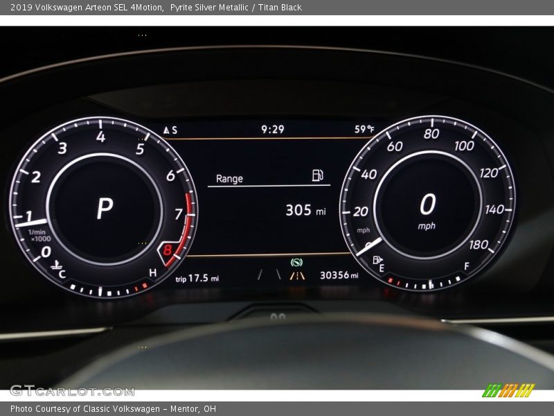 Pyrite Silver Metallic / Titan Black 2019 Volkswagen Arteon SEL 4Motion