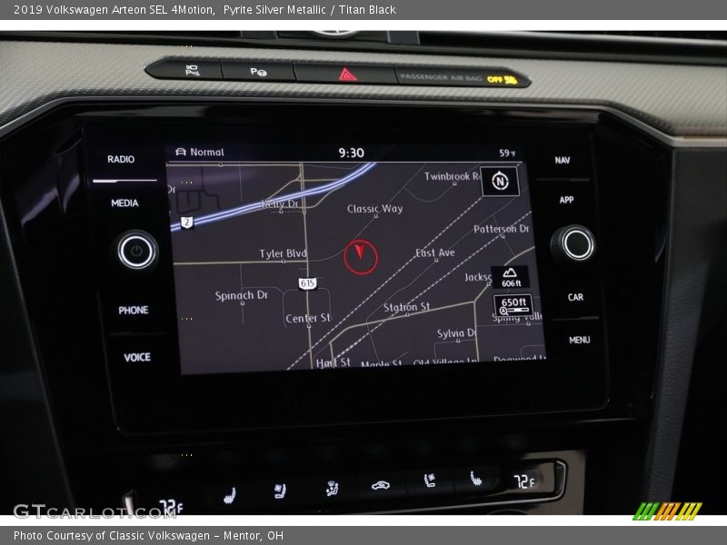 Pyrite Silver Metallic / Titan Black 2019 Volkswagen Arteon SEL 4Motion