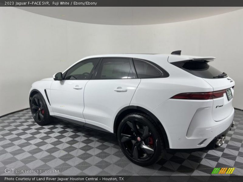 Fuji White / Ebony/Ebony 2023 Jaguar F-PACE SVR