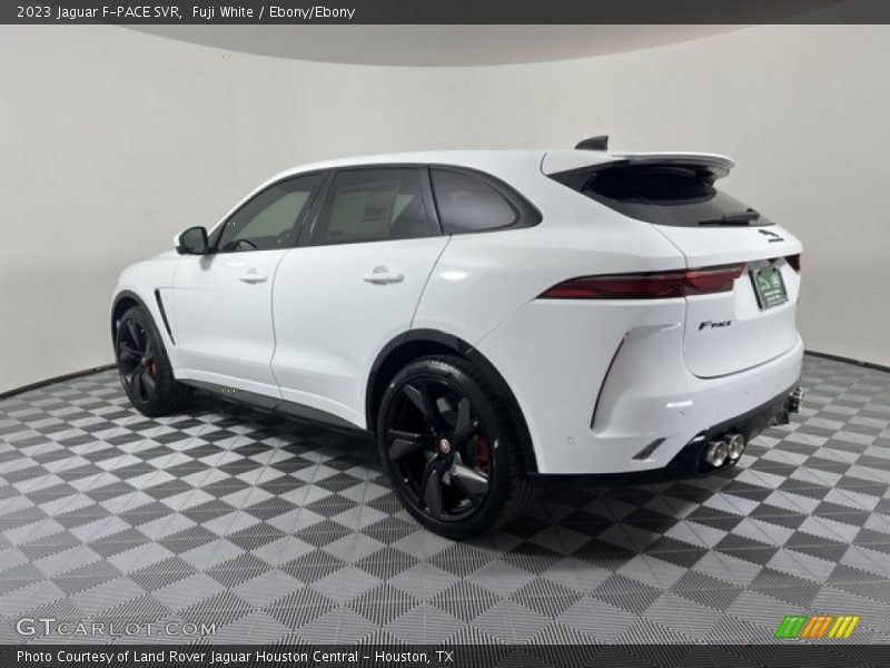 Fuji White / Ebony/Ebony 2023 Jaguar F-PACE SVR
