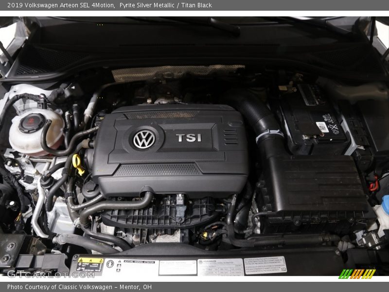 Pyrite Silver Metallic / Titan Black 2019 Volkswagen Arteon SEL 4Motion