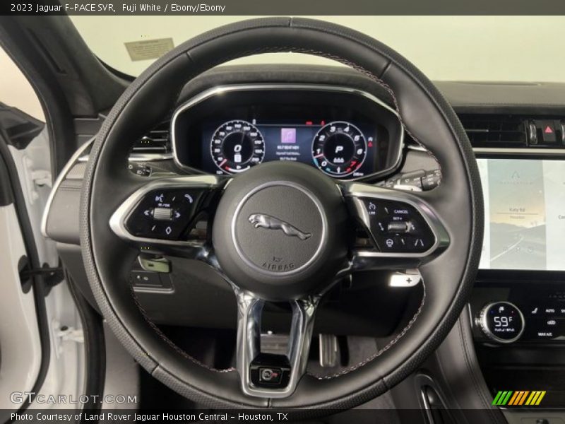 Fuji White / Ebony/Ebony 2023 Jaguar F-PACE SVR