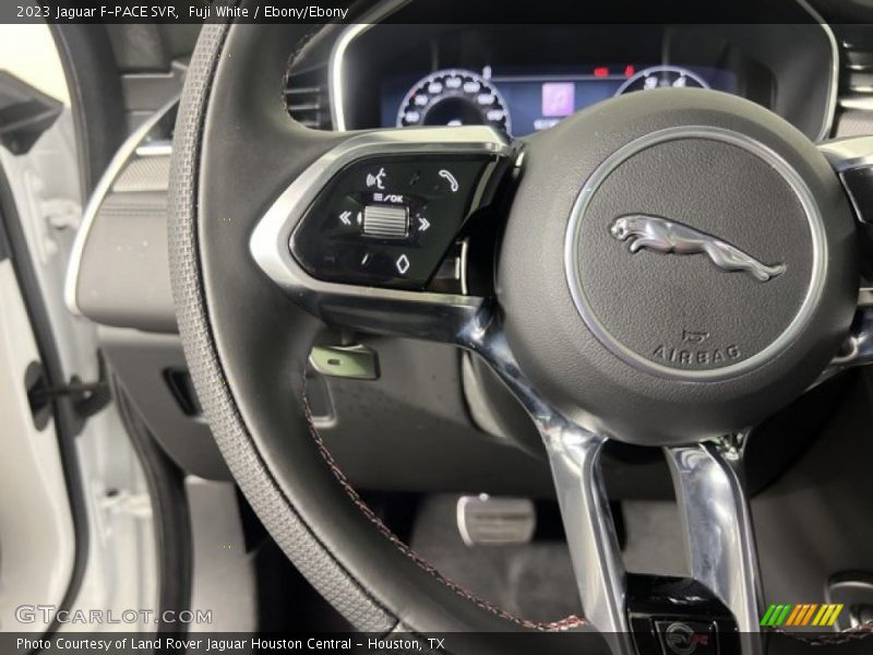 Fuji White / Ebony/Ebony 2023 Jaguar F-PACE SVR