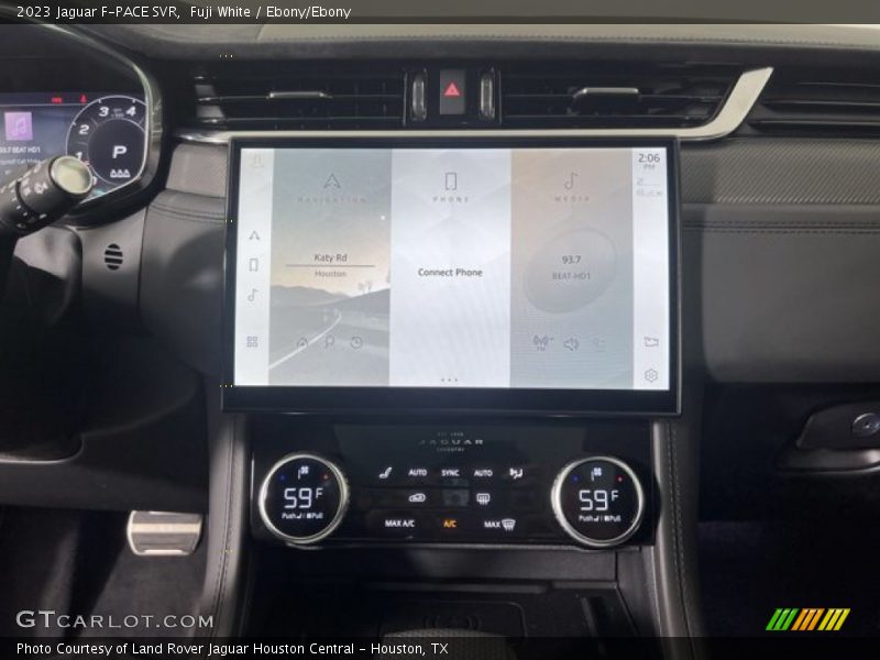 Fuji White / Ebony/Ebony 2023 Jaguar F-PACE SVR