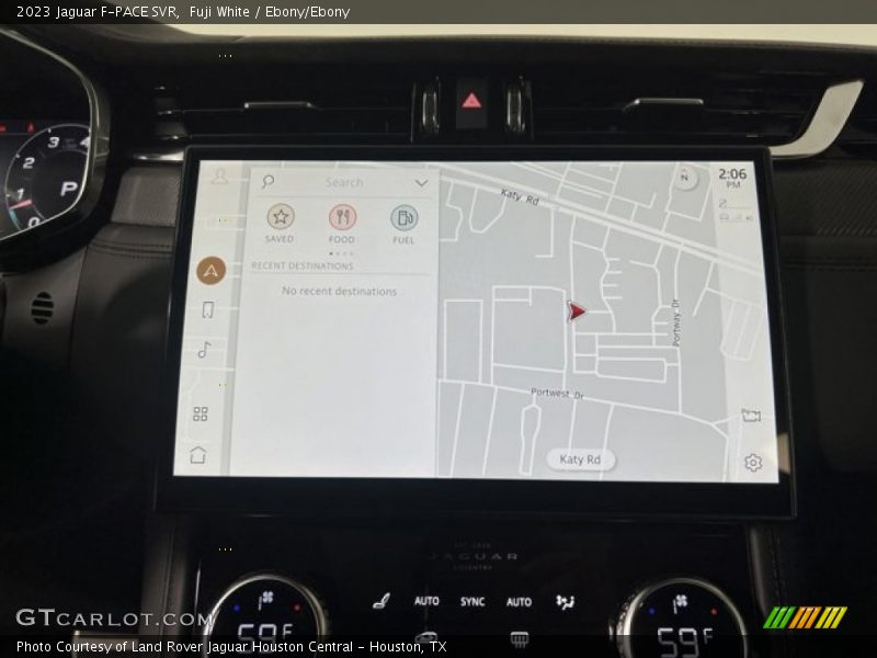 Fuji White / Ebony/Ebony 2023 Jaguar F-PACE SVR