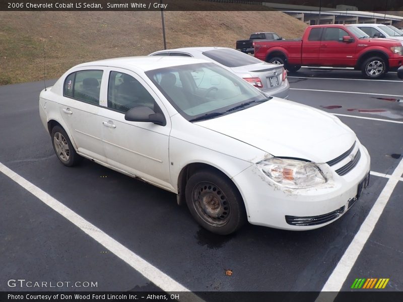 Summit White / Gray 2006 Chevrolet Cobalt LS Sedan