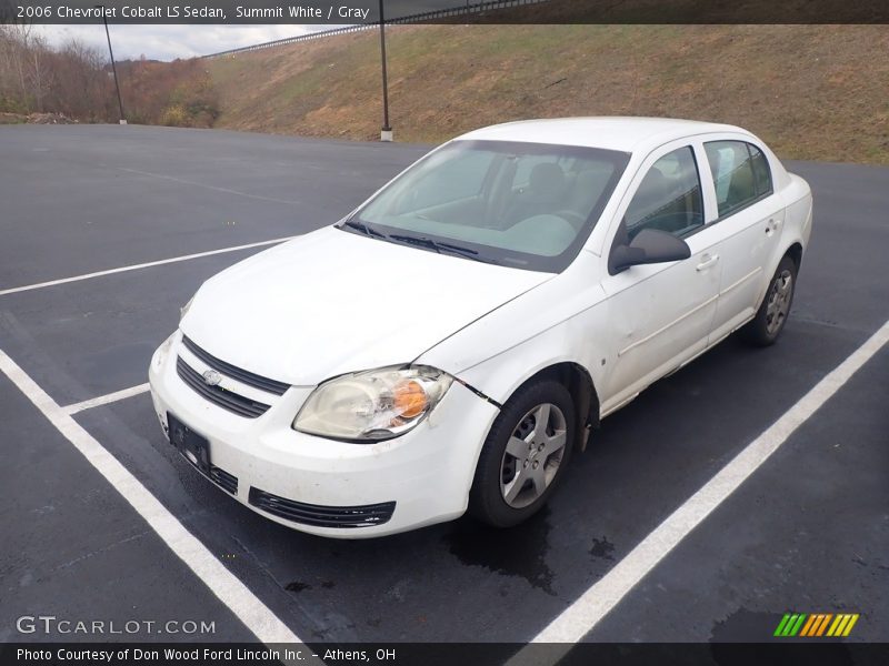 Summit White / Gray 2006 Chevrolet Cobalt LS Sedan