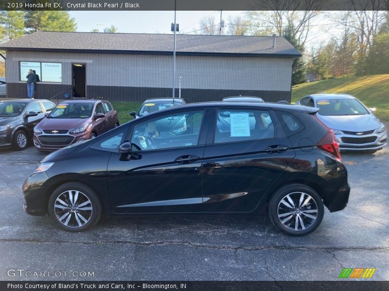 Crystal Black Pearl / Black 2019 Honda Fit EX