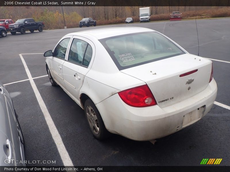 Summit White / Gray 2006 Chevrolet Cobalt LS Sedan