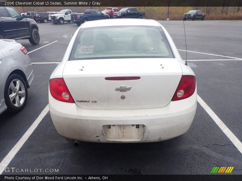 Summit White / Gray 2006 Chevrolet Cobalt LS Sedan