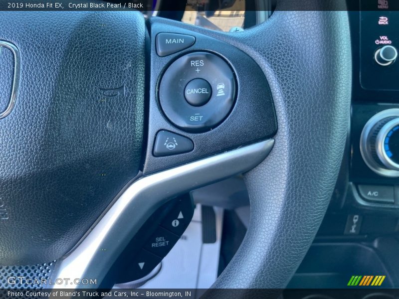Crystal Black Pearl / Black 2019 Honda Fit EX