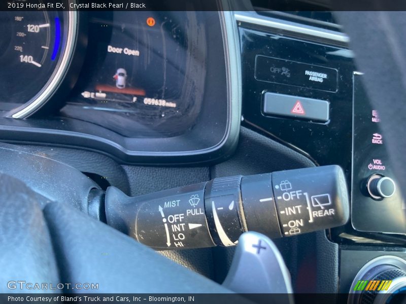 Crystal Black Pearl / Black 2019 Honda Fit EX