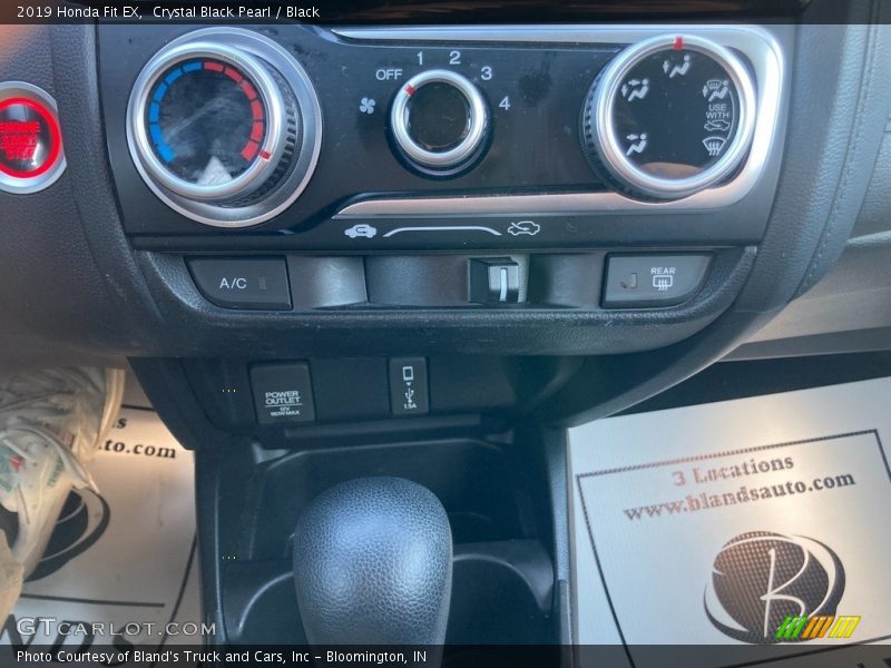 Crystal Black Pearl / Black 2019 Honda Fit EX