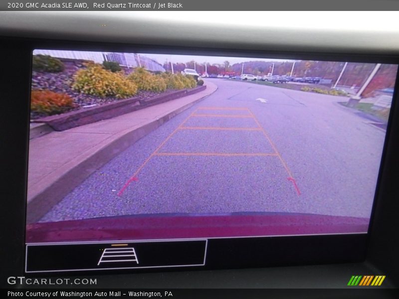 Red Quartz Tintcoat / Jet Black 2020 GMC Acadia SLE AWD