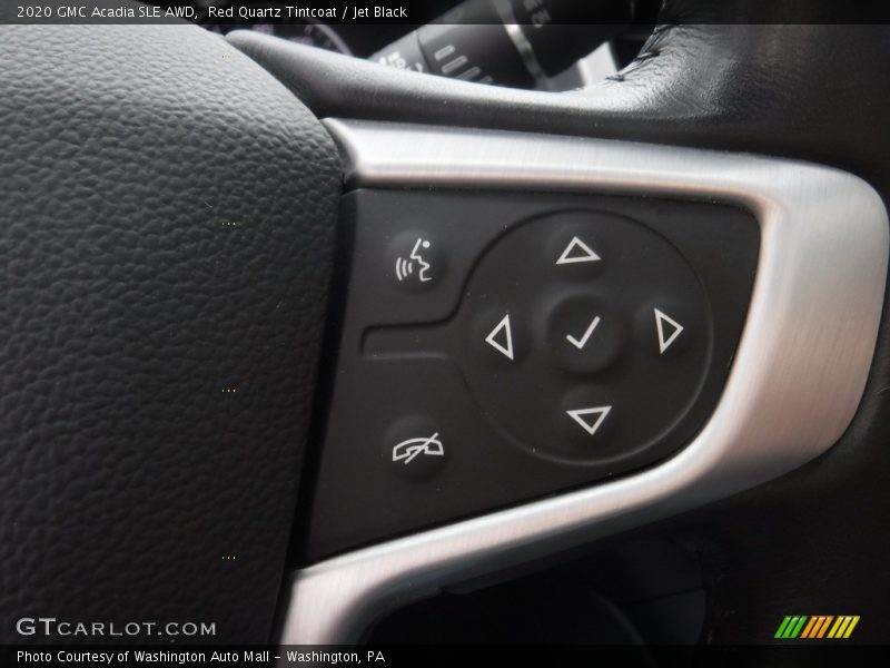 Red Quartz Tintcoat / Jet Black 2020 GMC Acadia SLE AWD