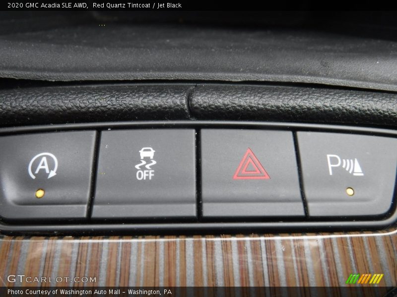 Red Quartz Tintcoat / Jet Black 2020 GMC Acadia SLE AWD