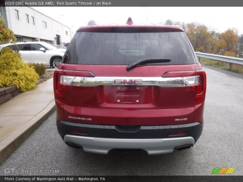 Red Quartz Tintcoat / Jet Black 2020 GMC Acadia SLE AWD