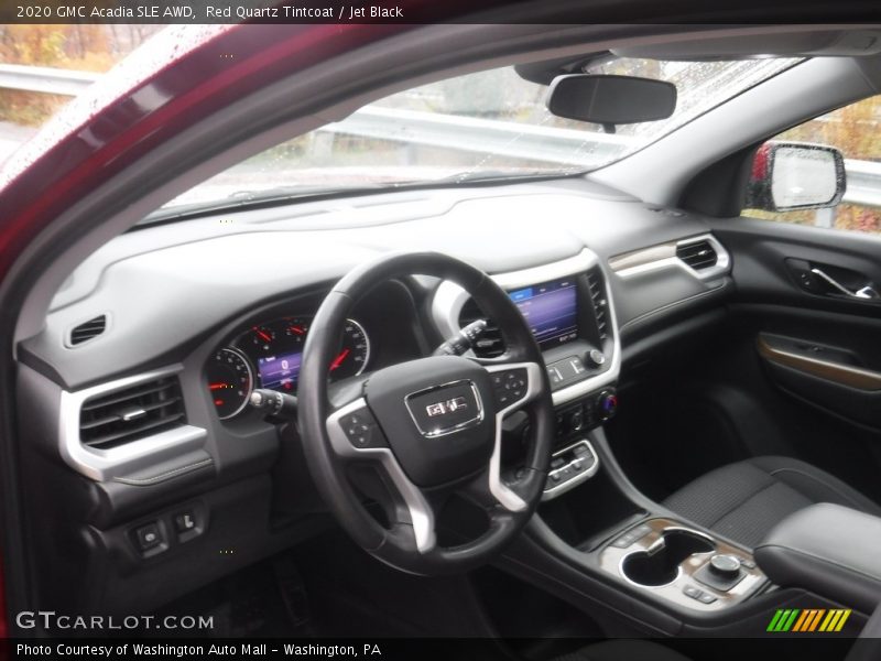 Red Quartz Tintcoat / Jet Black 2020 GMC Acadia SLE AWD