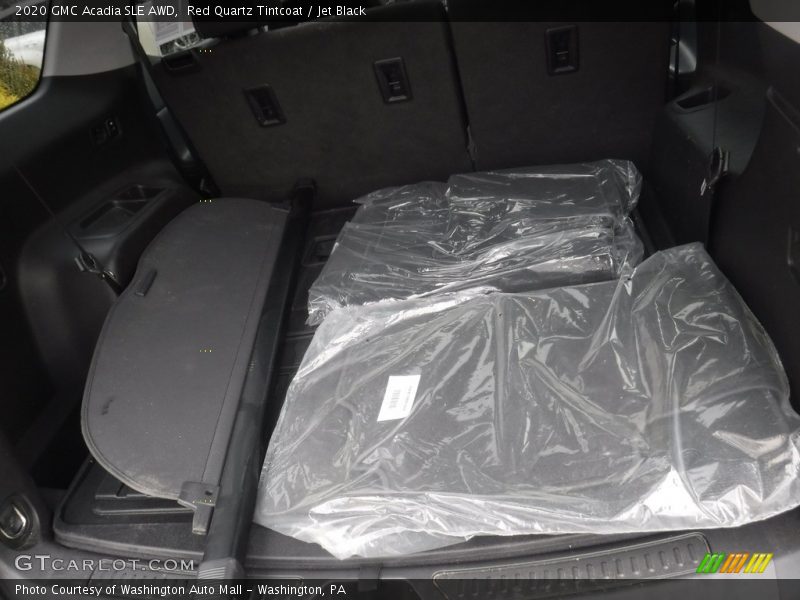 Red Quartz Tintcoat / Jet Black 2020 GMC Acadia SLE AWD