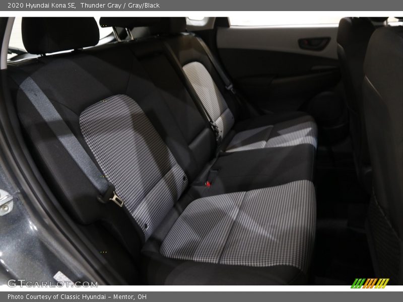 Thunder Gray / Gray/Black 2020 Hyundai Kona SE