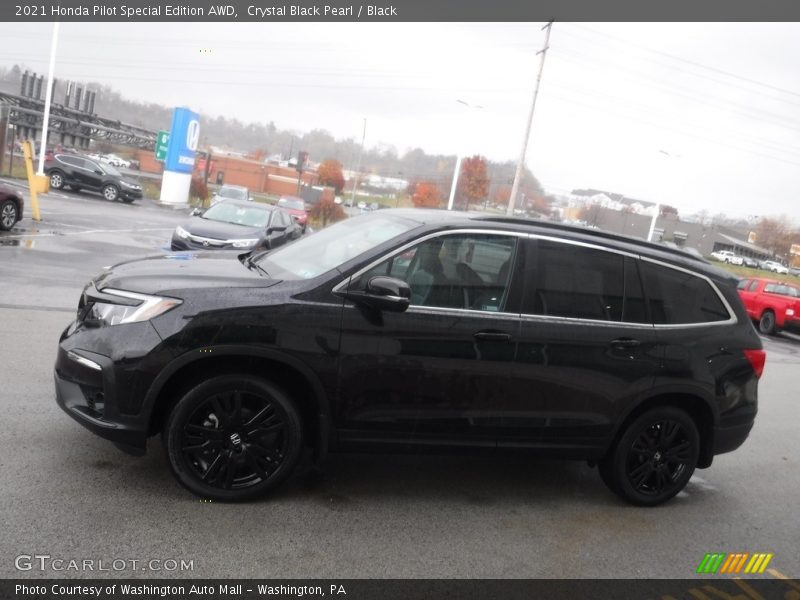 Crystal Black Pearl / Black 2021 Honda Pilot Special Edition AWD