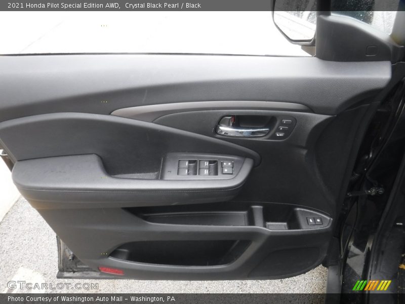 Crystal Black Pearl / Black 2021 Honda Pilot Special Edition AWD
