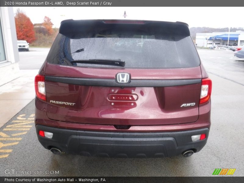 Deep Scarlet Pearl / Gray 2020 Honda Passport EX-L AWD