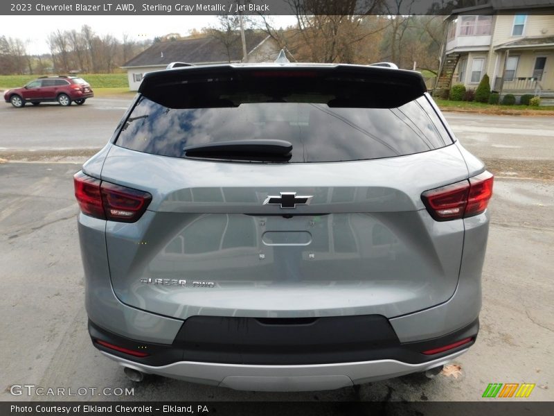 Sterling Gray Metallic / Jet Black 2023 Chevrolet Blazer LT AWD