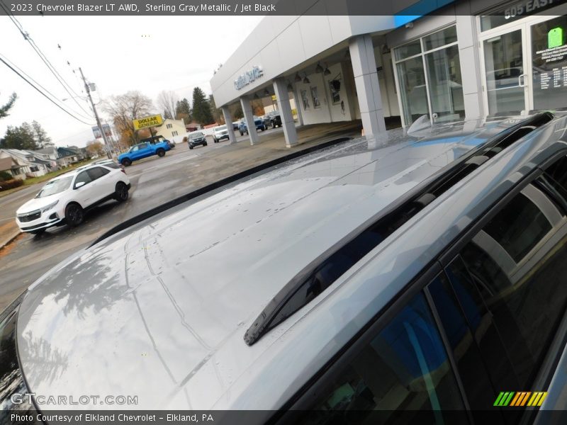 Sterling Gray Metallic / Jet Black 2023 Chevrolet Blazer LT AWD